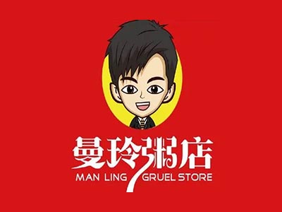 曼玲粥店加盟品牌LOGO