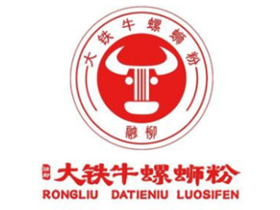 融柳大铁牛螺蛳粉加盟品牌LOGO